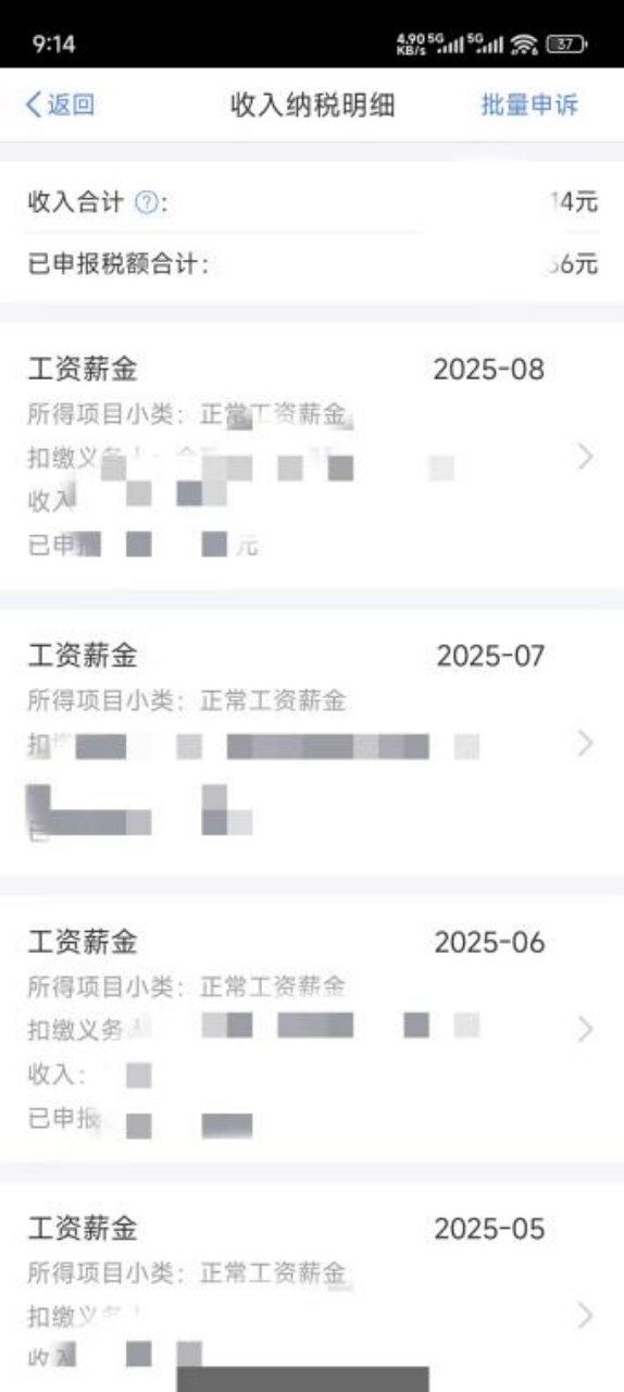 个税查询操作指引