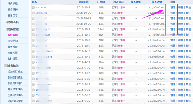域名解析生效查詢